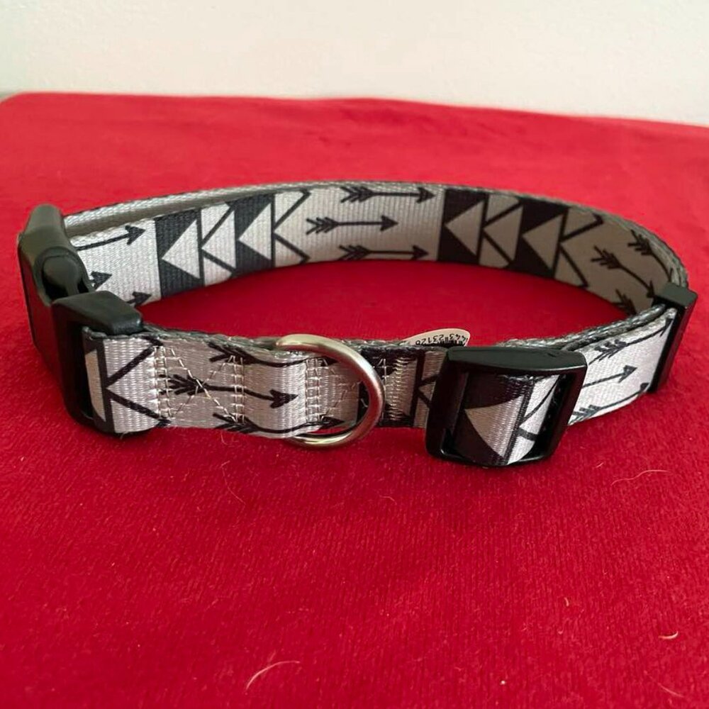 Dog Collar: Arrows Snap Buckle, Large